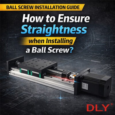 볼스크류 설치 시 직진성을 확보하는 방법은 무엇일까요?